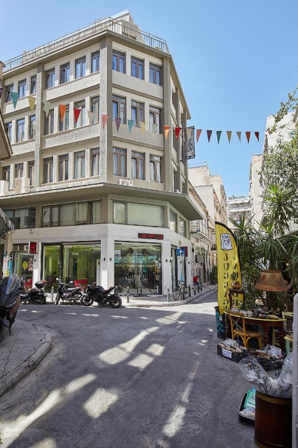 Live In A Funky & Renovated Studio Near Acropolis Atenas Exterior foto